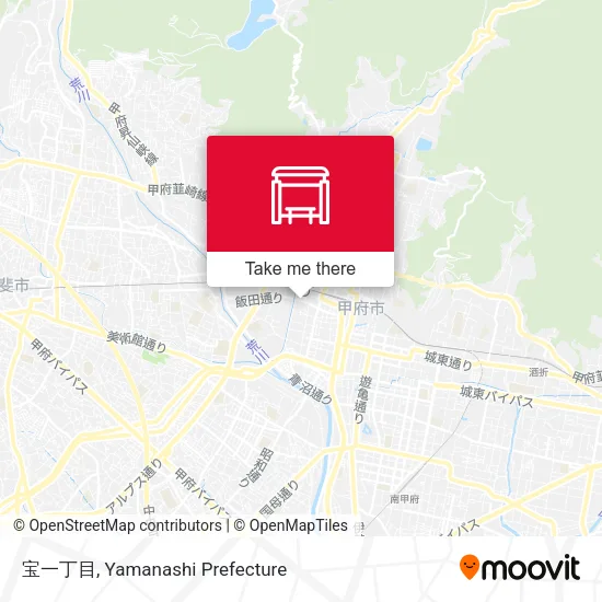 宝一丁目 map