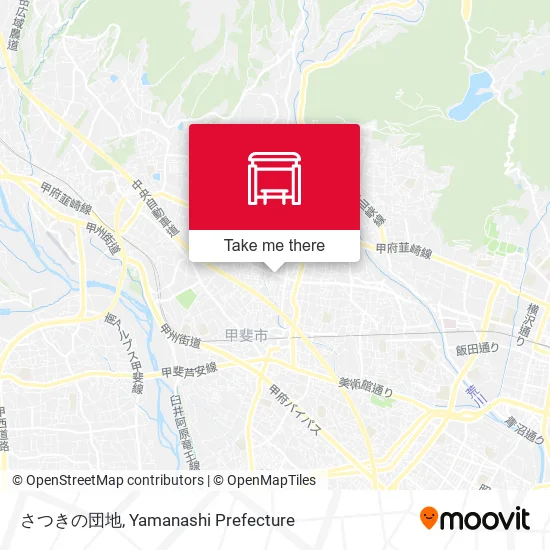 さつきの団地 map