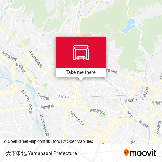 大下条北 map