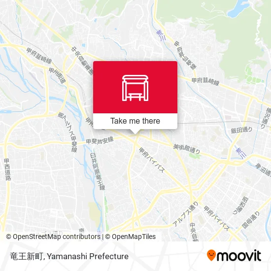 竜王新町 map