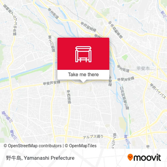 野牛島 map
