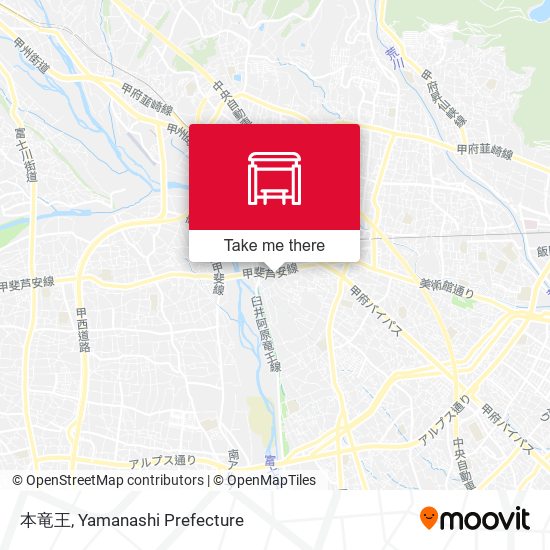 本竜王 map