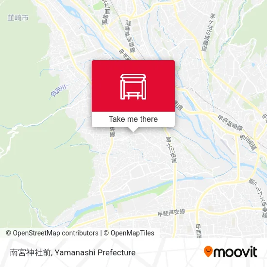 南宮神社前 map