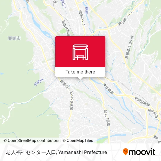 老人福祉センター入口 map