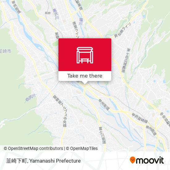 韮崎下町 map