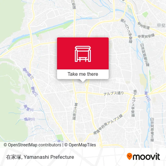 在家塚 map