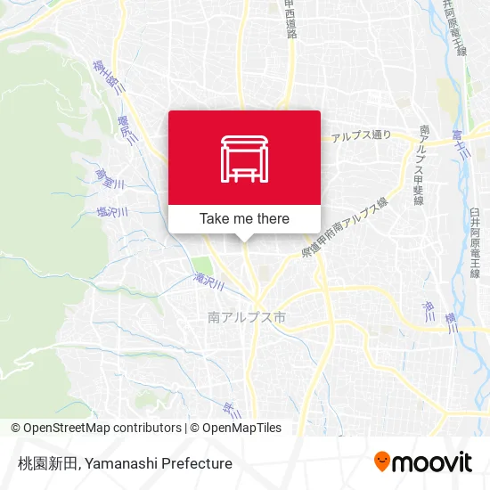 桃園新田 map