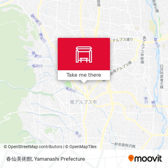 春仙美術館 map