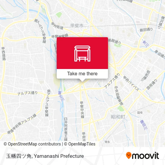 玉幡四ツ角 map