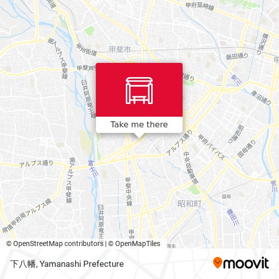 下八幡 map