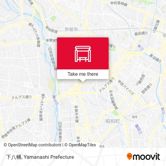 下八幡 map