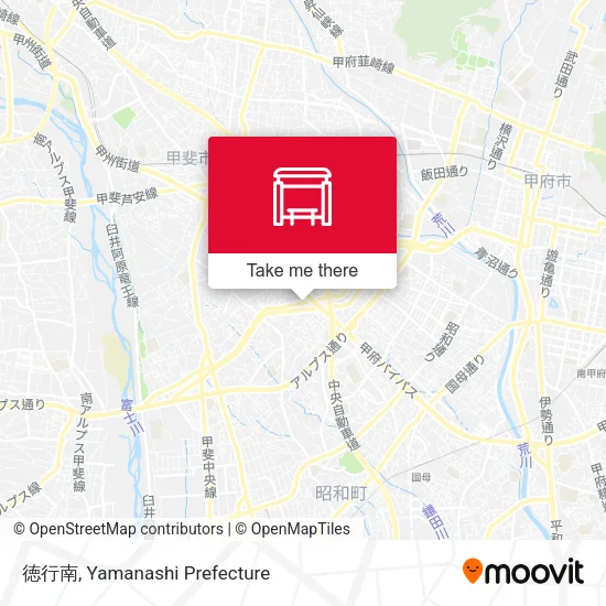 徳行南 map
