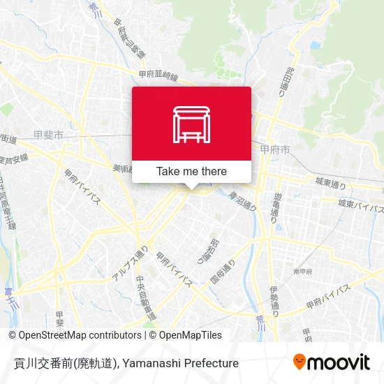 貢川交番前(廃軌道) map