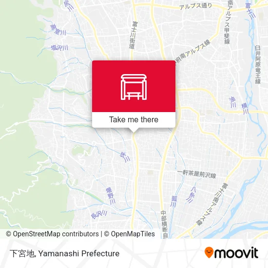 下宮地 map