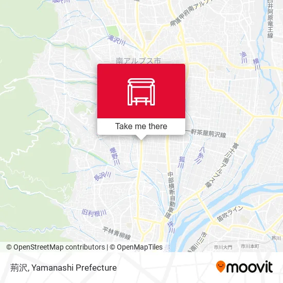荊沢 map
