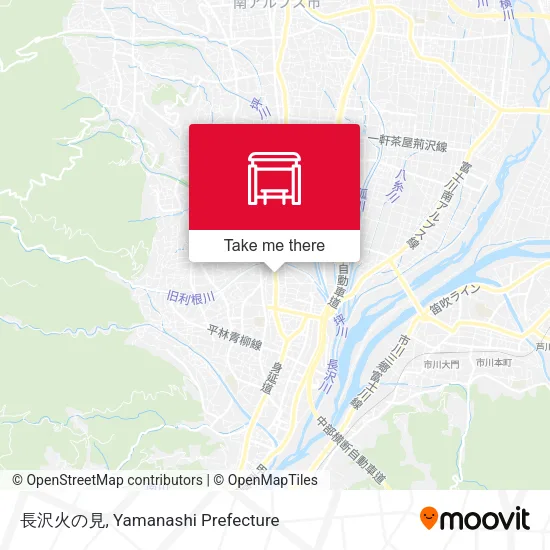 長沢火の見 map