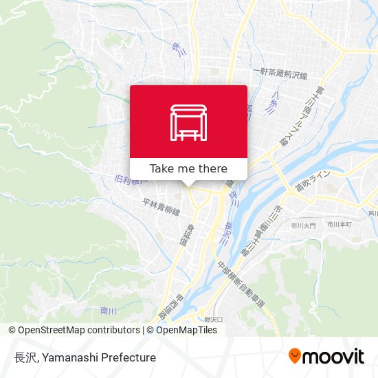 長沢 map