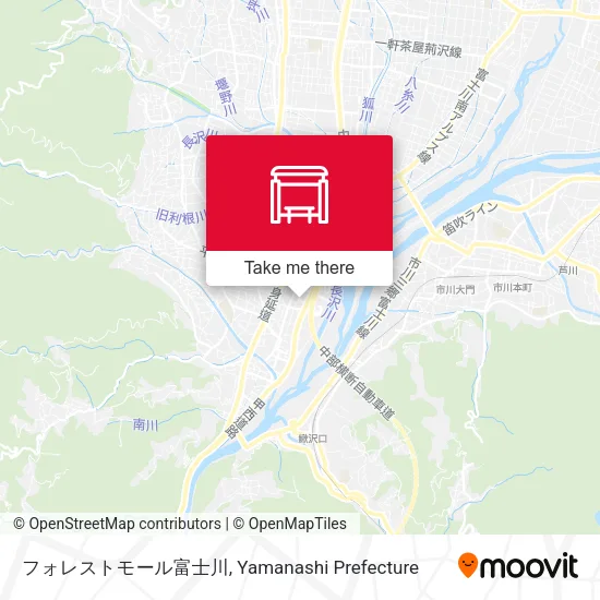 フォレストモール富士川 map