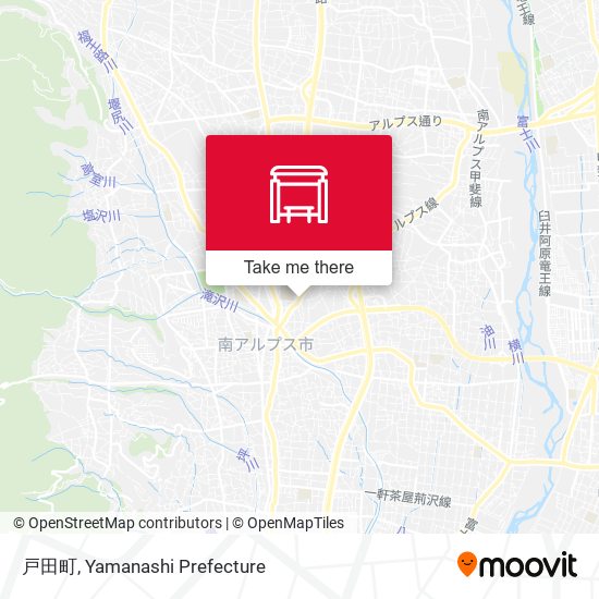 戸田町 map