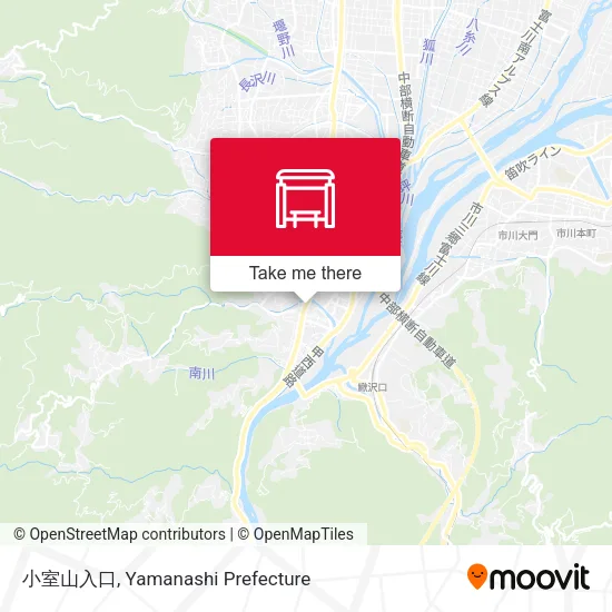 小室山入口 map