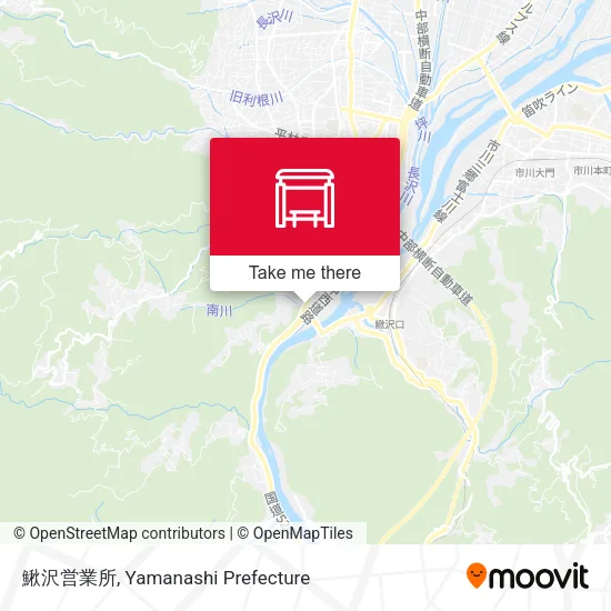 鰍沢営業所 map