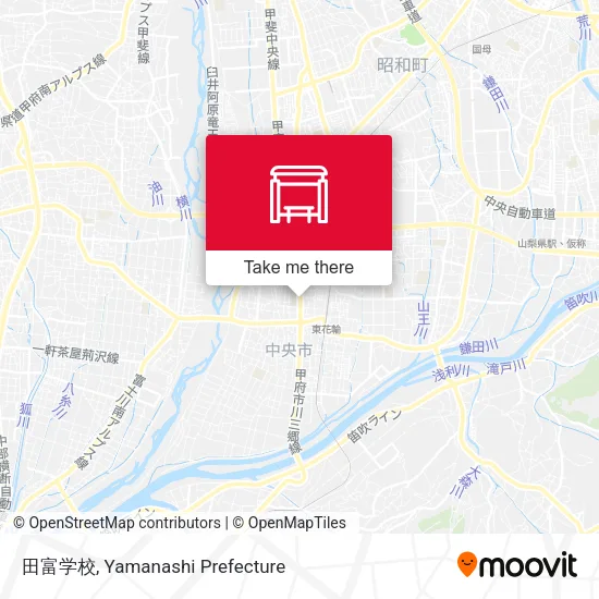 田富学校 map