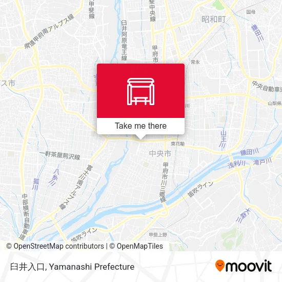臼井入口 map
