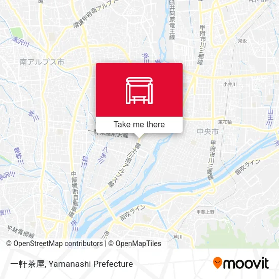 一軒茶屋 map