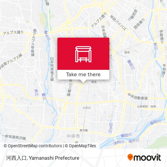 河西入口 map