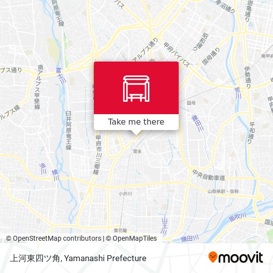 上河東四ツ角 map