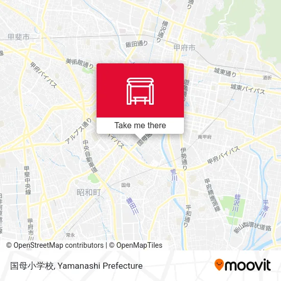 国母小学校 map