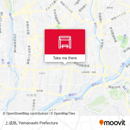 上成島 map