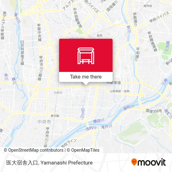 医大宿舎入口 map