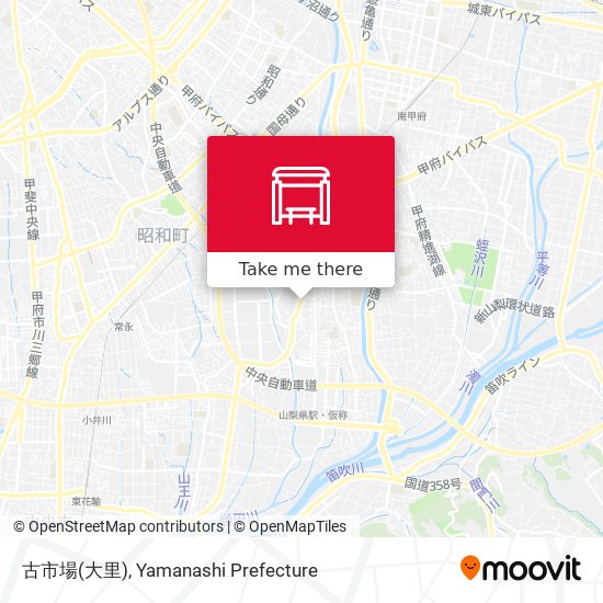 古市場(大里) map
