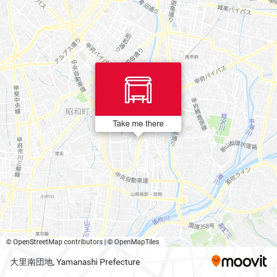 大里南団地 map