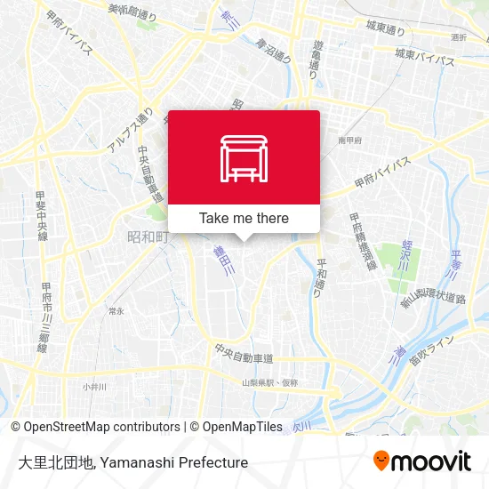 大里北団地 map