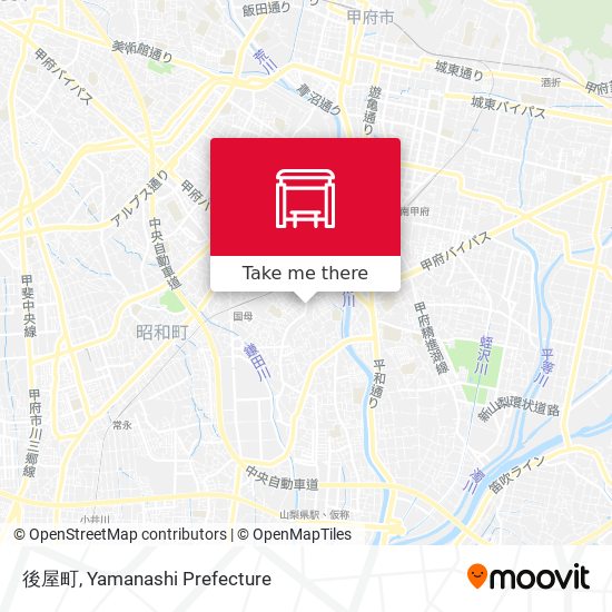 後屋町 map