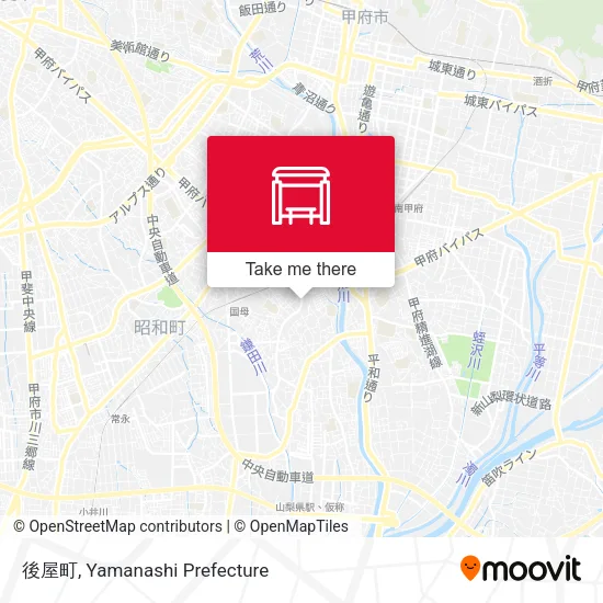 後屋町 map