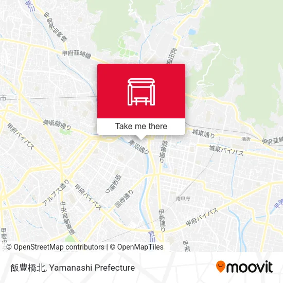 飯豊橋北 map