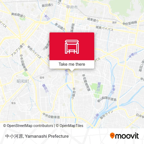 中小河原 map