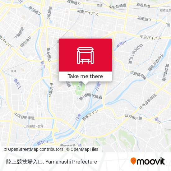 陸上競技場入口 map