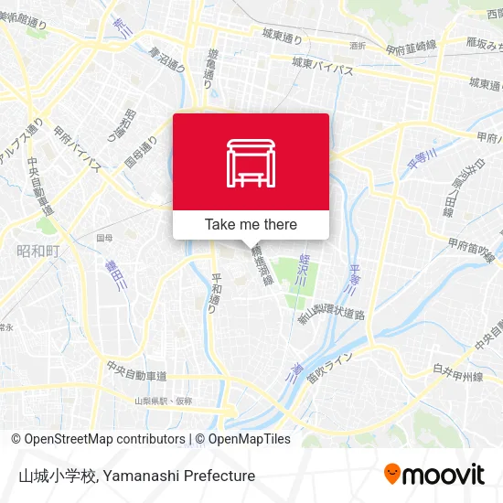 山城小学校 map