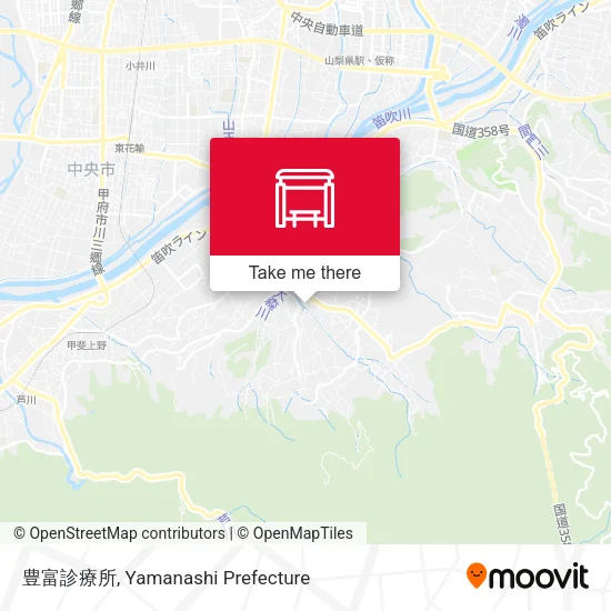 豊富診療所 map