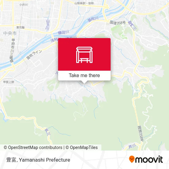 豊富 map