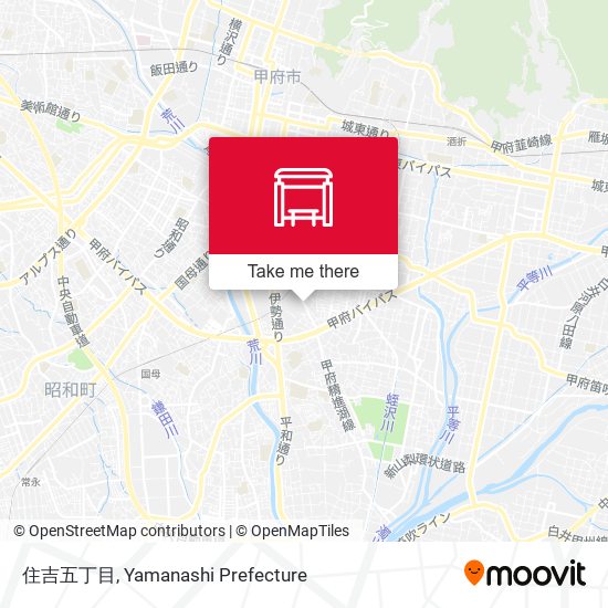 住吉五丁目 map