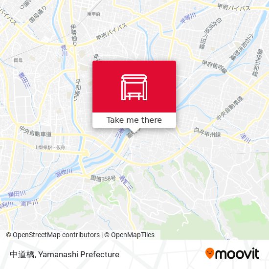 中道橋 map