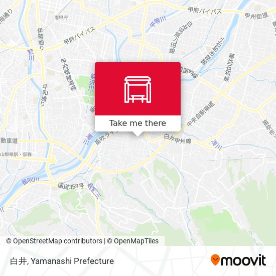 白井 map