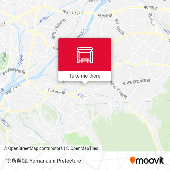 御所農協 map