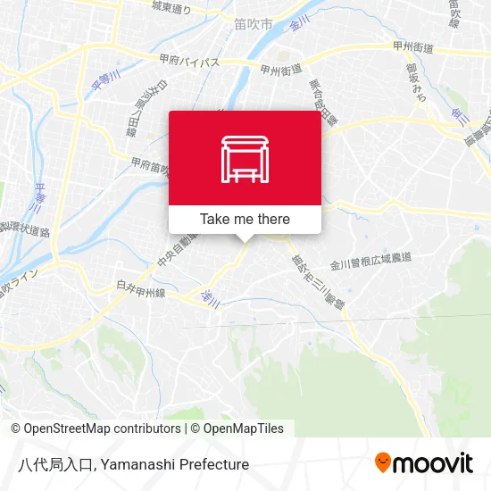 Yatsushiro Post Office Entrance map