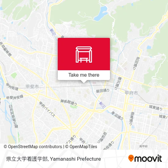 県立大学看護学部 map